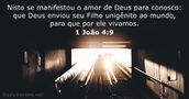 1 João 4:9