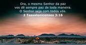 2 Tessalonicenses 3:16