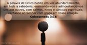 Colossenses 3:16