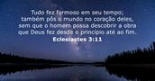 Eclesiastes 3:11