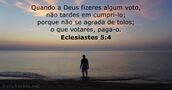 Eclesiastes 5:4