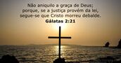 Gálatas 2:21