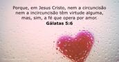 Gálatas 5:6