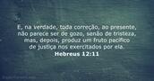 Hebreus 12:11