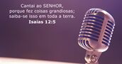 Isaías 12:5