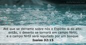 Isaías 32:15