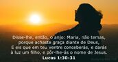Lucas 1:30-31