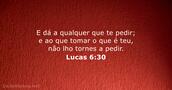 Lucas 6:30