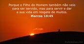 Marcos 10:45