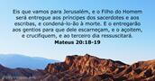 Mateus 20:18-19