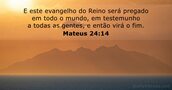 Mateus 24:14