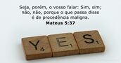 Mateus 5:37