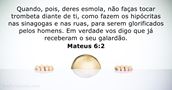 Mateus 6:2