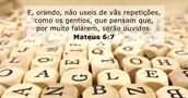 Mateus 6:7