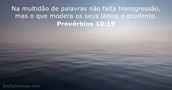 Provérbios 10:19