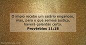 Provérbios 11:18