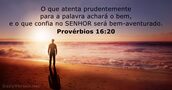 Provérbios 16:20
