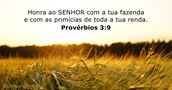 Provérbios 3:9