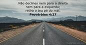 Provérbios 4:27