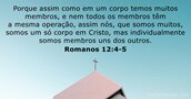 Romanos 12:4-5
