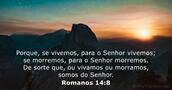 Romanos 14:8