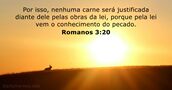 Romanos 3:20