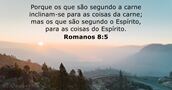Romanos 8:5