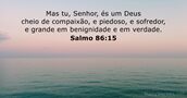 Salmo 86:15