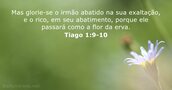 Tiago 1:9-10