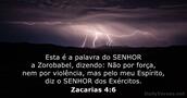 Zacarias 4:6