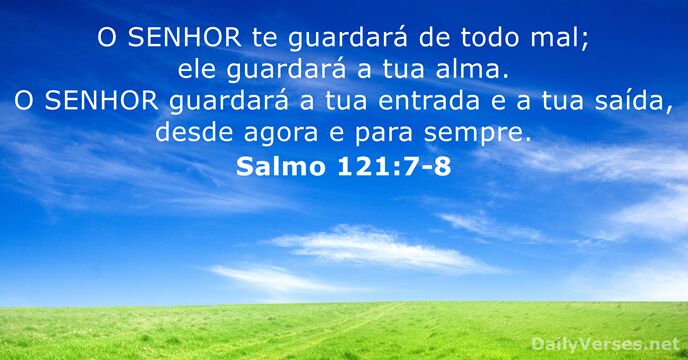 Salmo 121:7-8