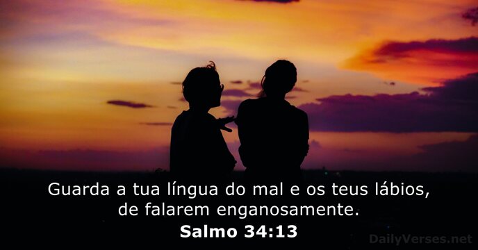 Salmo 34:13