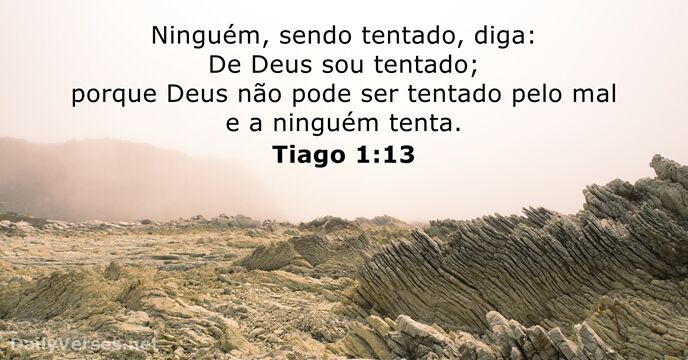 Tiago 1:13