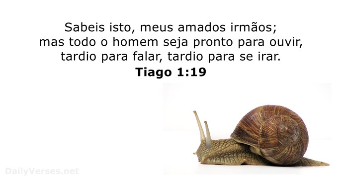 Tiago 1:19