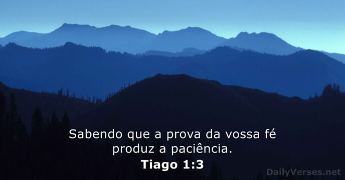 Tiago 1:3