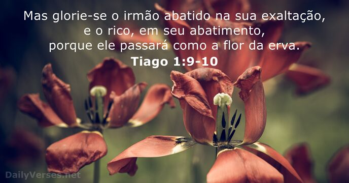 Tiago 1:9-10