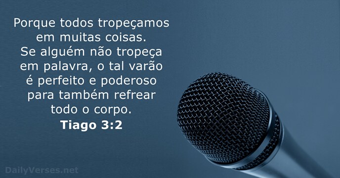 Tiago 3:2