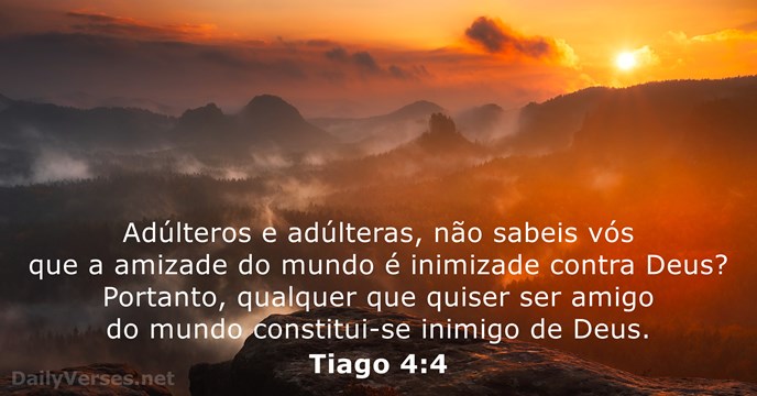 Tiago 4:4