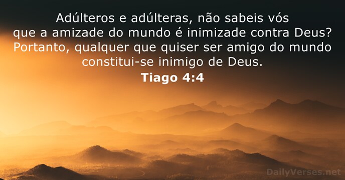 Tiago 4:4