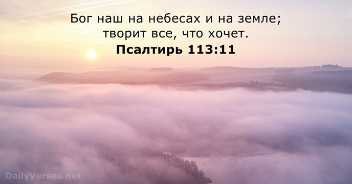 Псалтирь 113:11