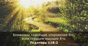 Псалтирь 118:2