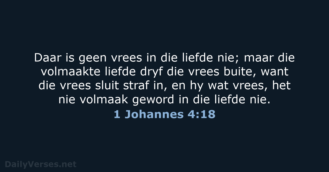 1 Johannes 4:18 - AFR53