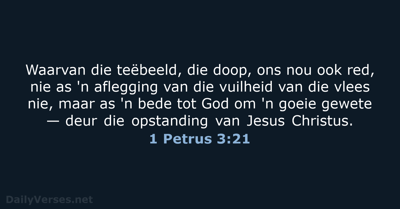 1 Petrus 3:21 - AFR53