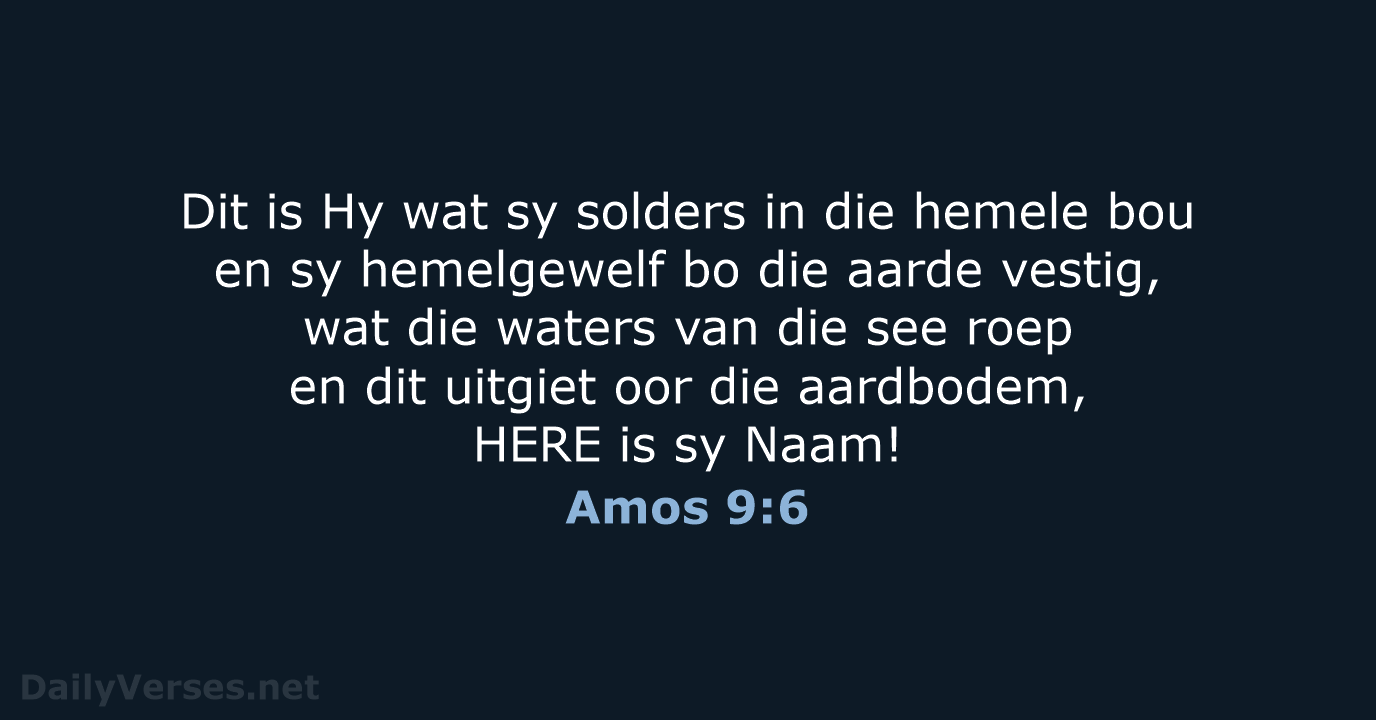 Amos 9:6 - AFR53