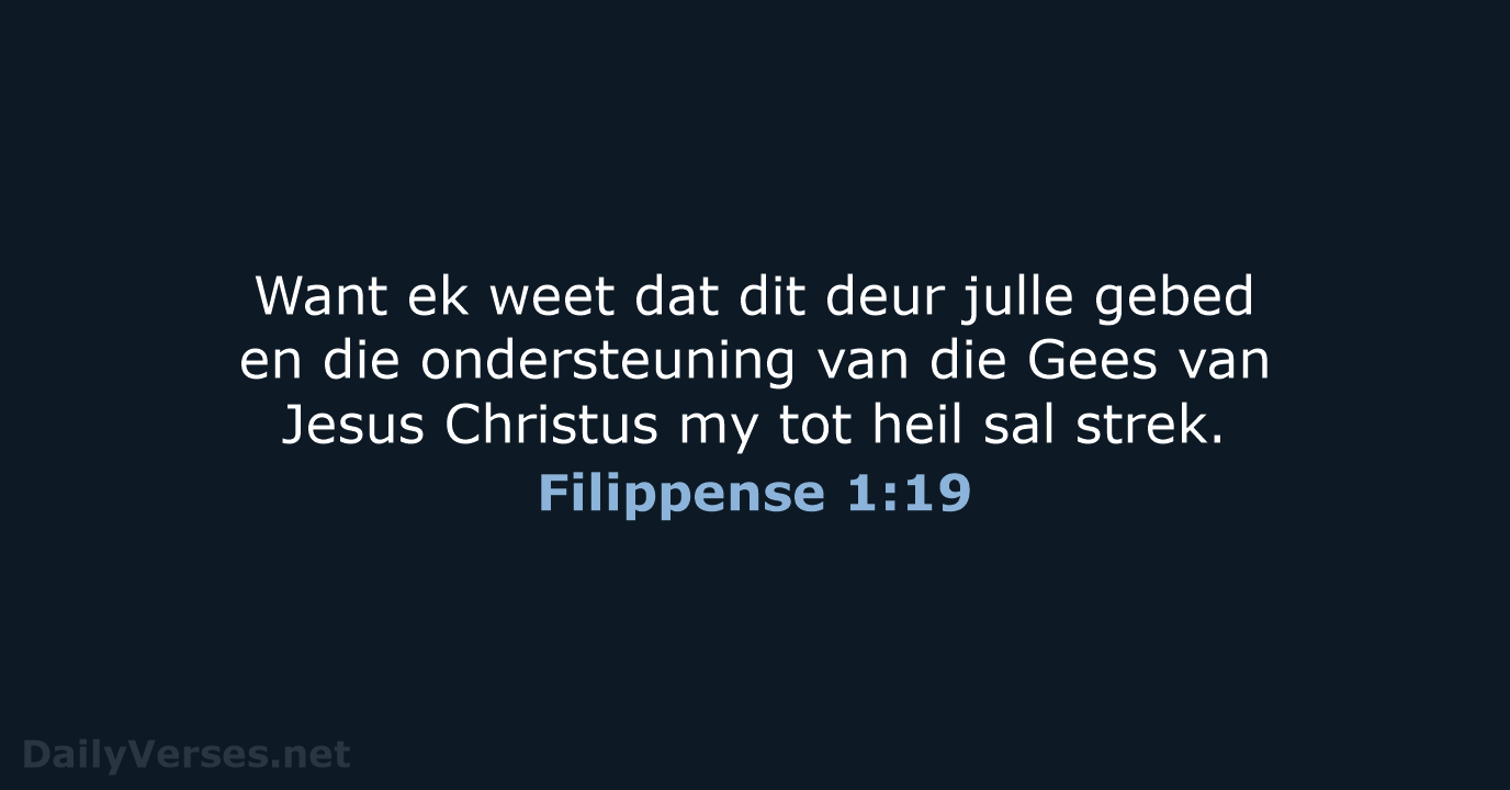 Filippense 1:19 - AFR53