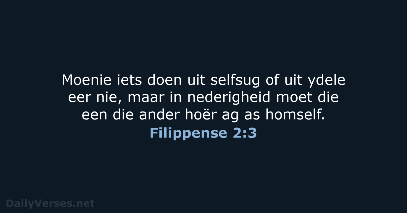 Filippense 2:3 - AFR53