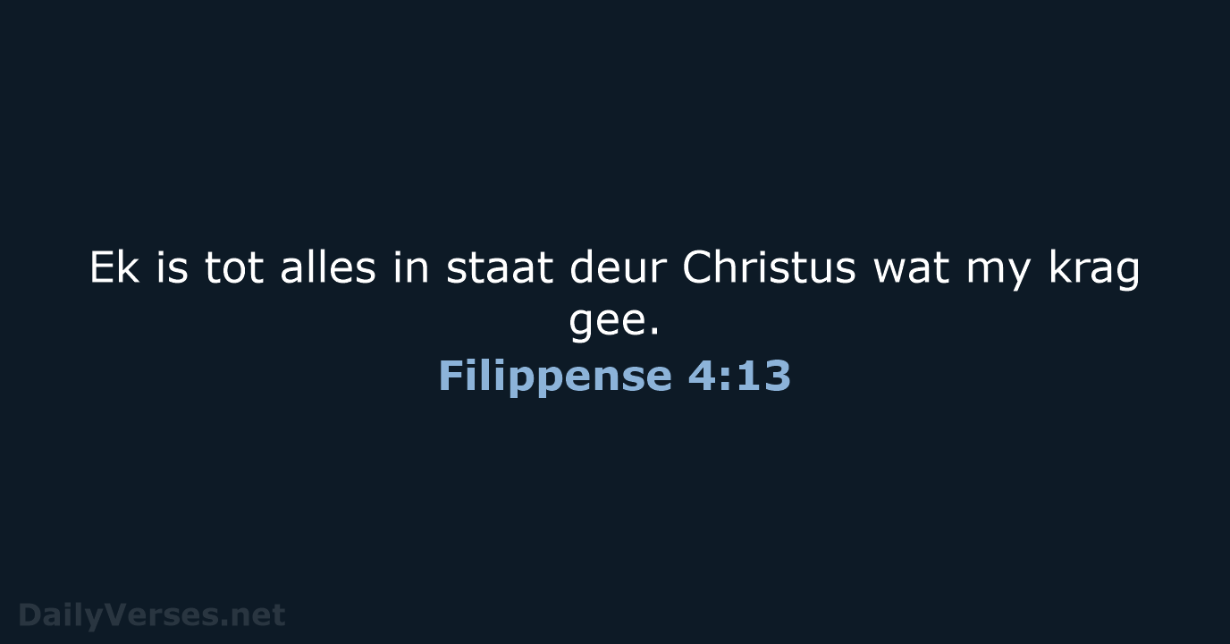 Filippense 4:13 - AFR53