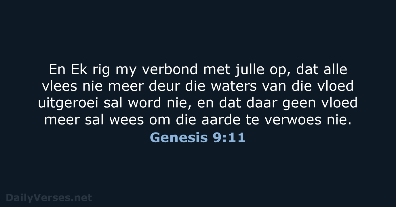 Genesis 9:11 - AFR53