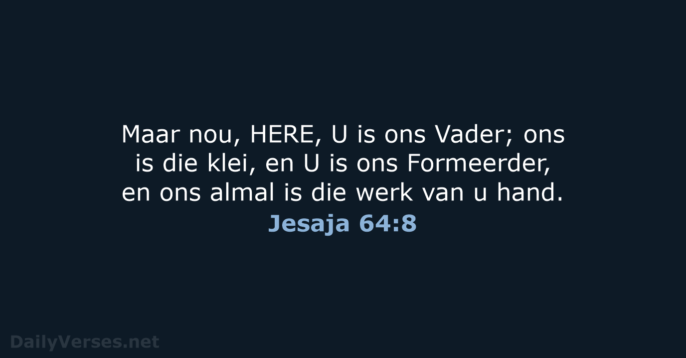 Jesaja 64:8 - AFR53