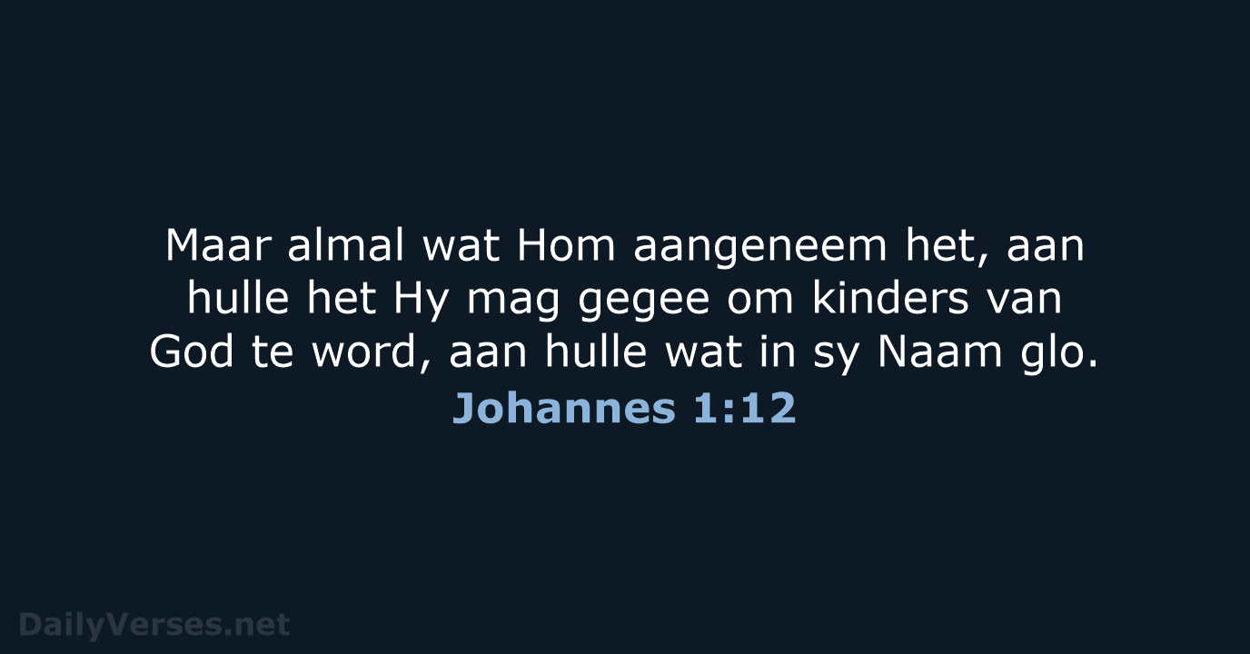 Johannes 1:12 - AFR53